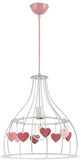 ONLI - Detský luster TITTA 1xE27/22W/230V ružová