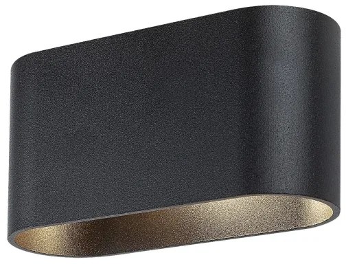 Rabalux 7023 - Nástenné svietidlo KAUNAS 1xG9/10W/230V čierna