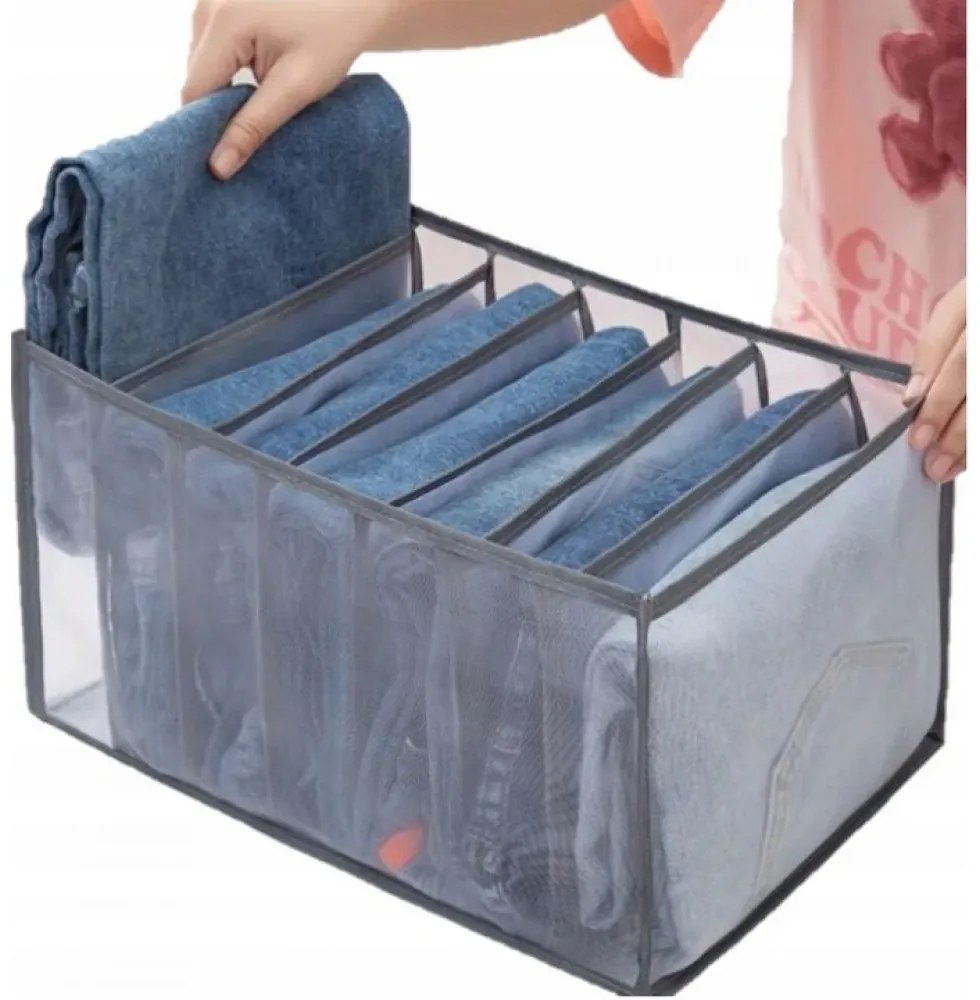 Arte Regal 2. akosť - Organizér do šatne, 9 priehradiek, inšpirované Máriou Kondo 29x44x22