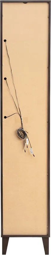 Koupelnová sestava Dorothy River se skříňkami, deskou a umyvadly 120 cm dub ristretto