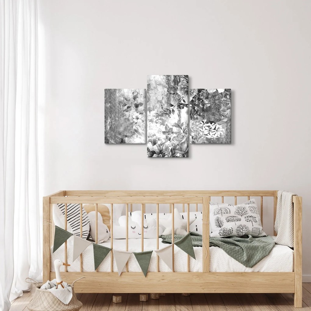 Obraz - Romantická záhrada (90x60 cm)
