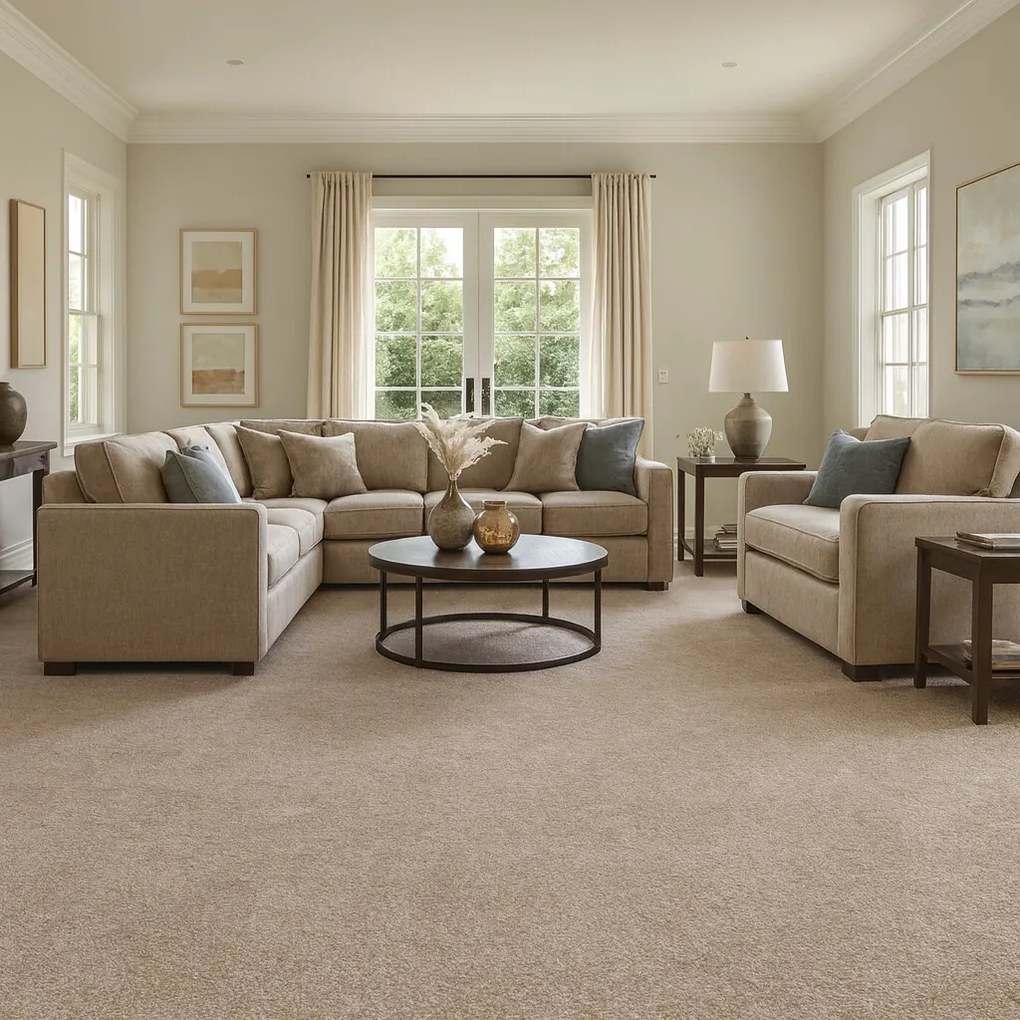 Condor Carpets, Koberec metráž Sicily 190, na mieru, šíře 4m, béžová, filc, chodba / predsieň