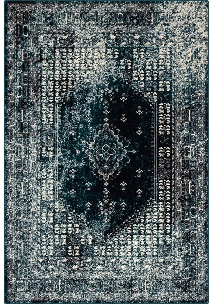 Vlnený koberec v petrolejovomodrej farbe 160x240 cm Eve – Agnella