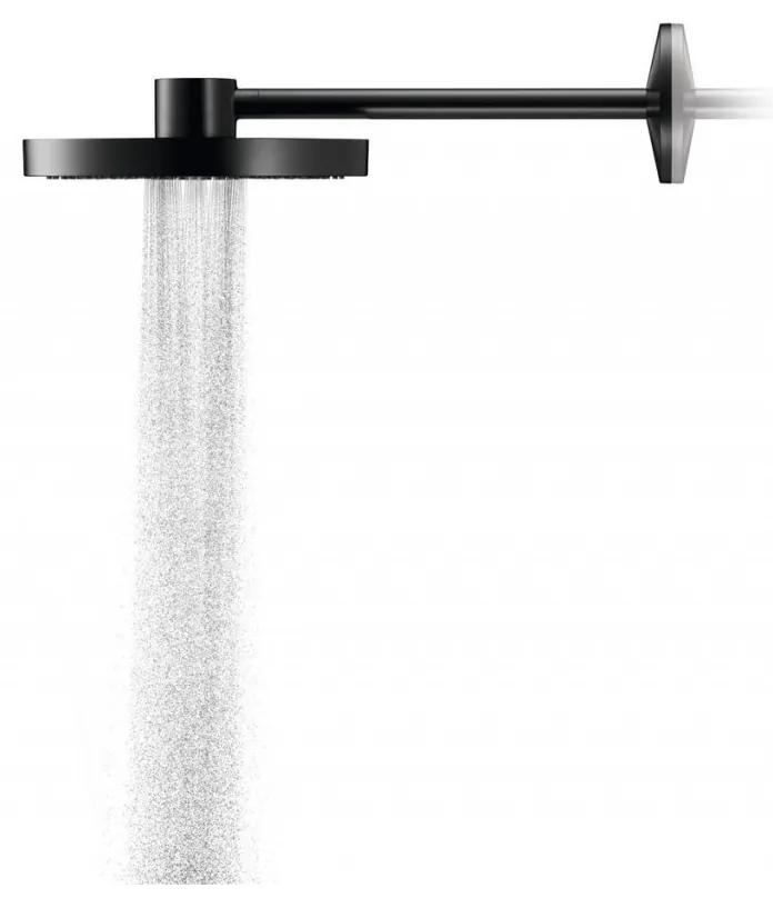 Axor One - Hlavová sprcha 280 so sprchovým ramenom, dva prúdy, čierna matná 48492670