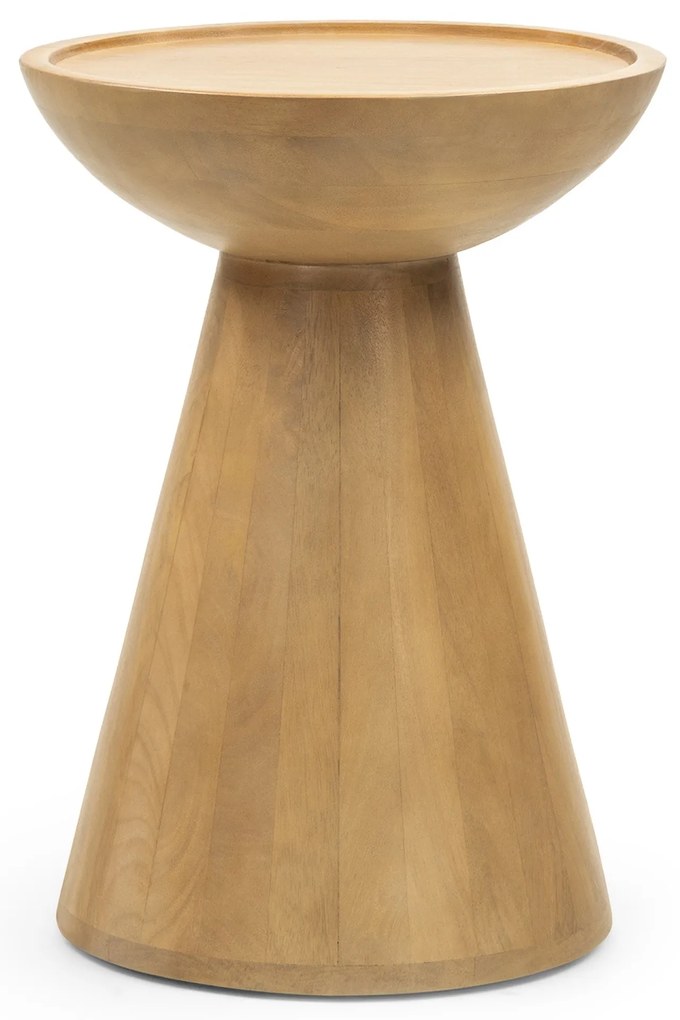 Odkládací stolek Arvika 40 cm z mangového dřeva hnědý