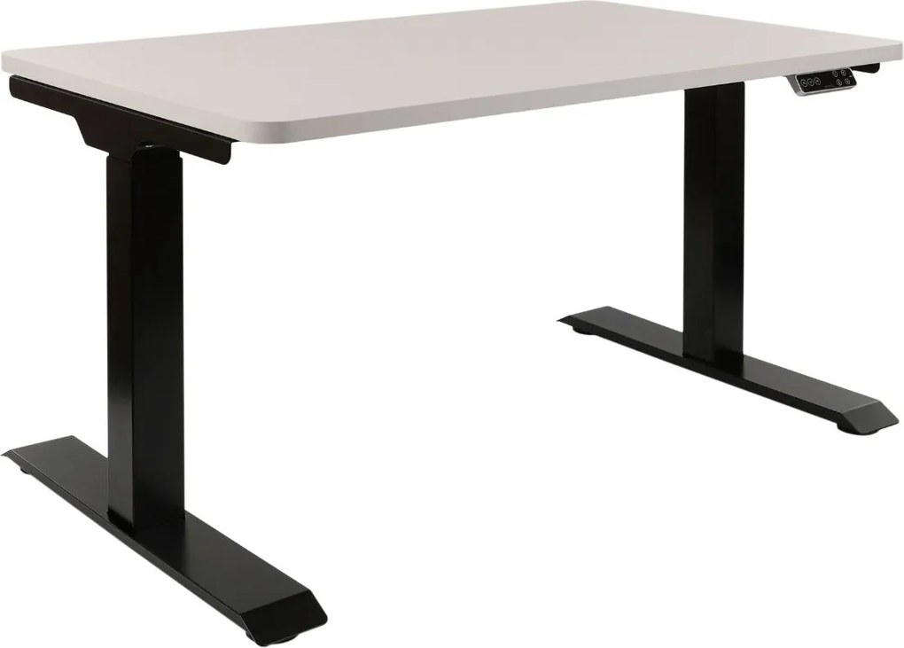Výškovo nastaviteľný písací stôl Alto 101 Black 110x70 cm