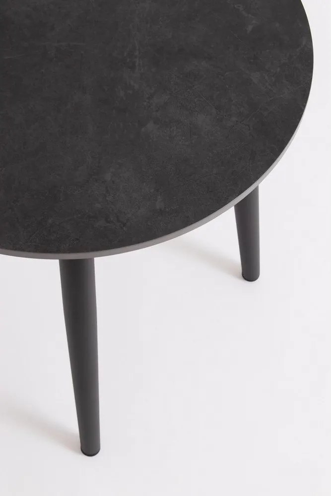 Kaki/taupe hliníková záhradná lounge súprava pre 2 Millor – Bizzotto