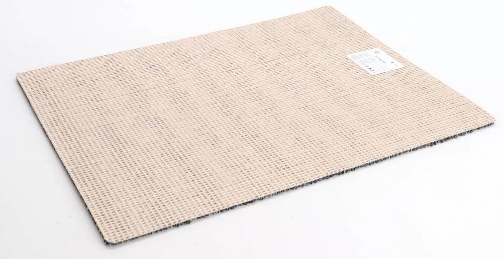 Condor Carpets, Koberec metráž Extreme 77, na mieru, šíře 4m, šedá, ab (mriežka), chodba / predsieň
