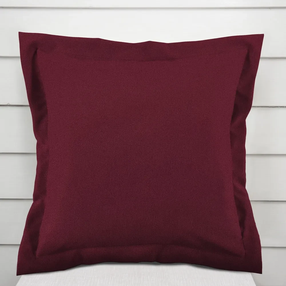 Biante Dekoračná obliečka na vankúš s lemom BKU-115 Burgundská vínová 30 x 50 cm