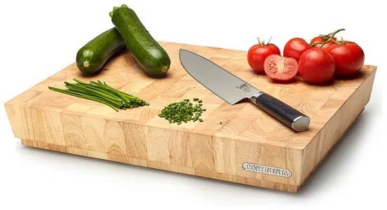 Continenta C4041 - Kuchynská doska na krájanie 40x30 cm gumovník