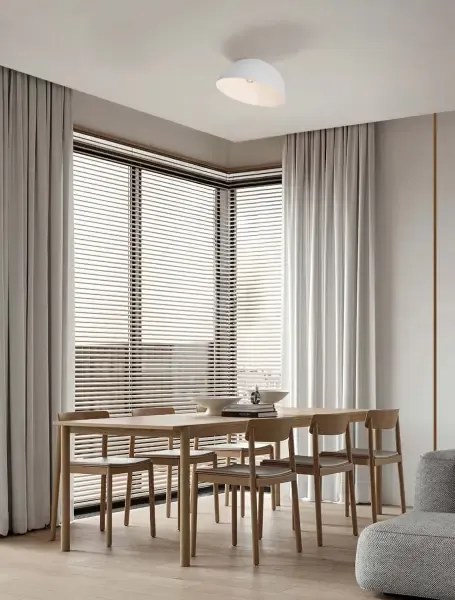 LED biele dizajnové stropné svietidlo Onia 50