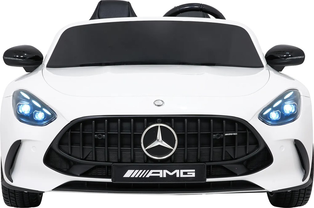 Ramiz Mercedes-Benz GT63 AMG elektrické autíčko pre deti biele