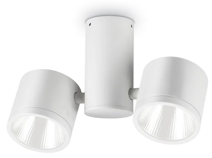 IDEAL LUX LED vonkajšie stropné bodové svietidlo SUNGLASSES, biele