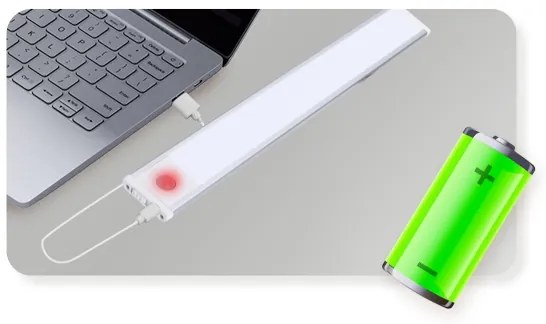 Aigostar LED nabíjacie osvetlenie nábytku so senzorom 1,5W 4000K 5V