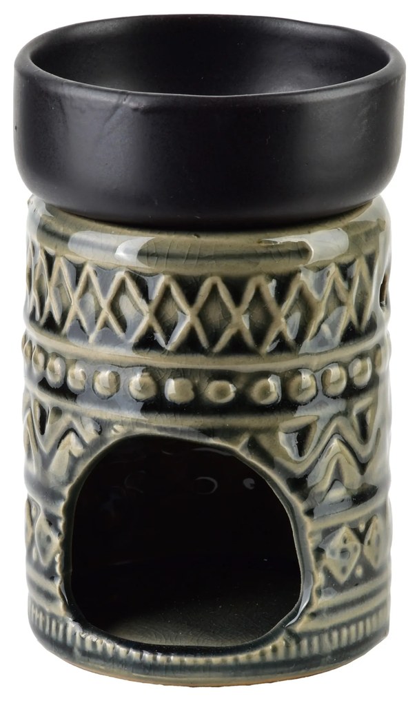 Aroma lampa Nuvia 12 cm šedá