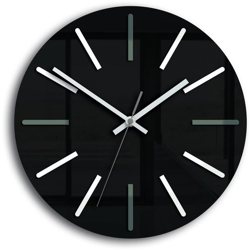 Nástěnné hodiny Modus 30 cm černé