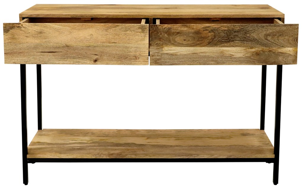 furniture-nabytek.cz - Drevený toaletný stolík 110x76x35 z masívu mango