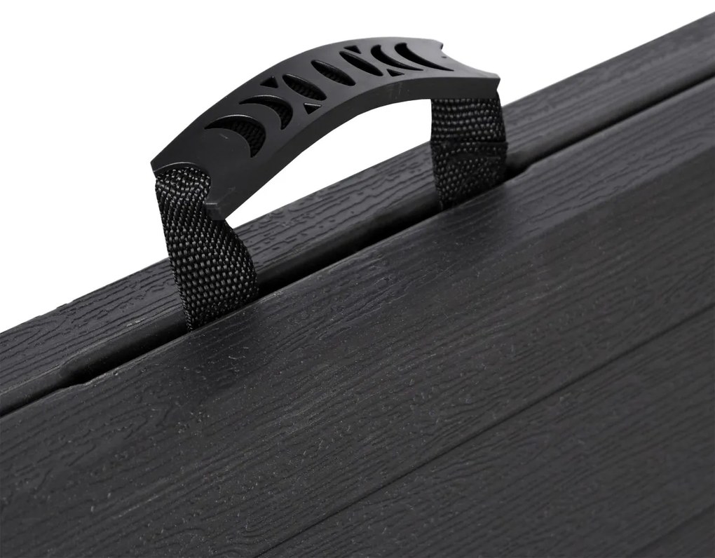 Cateringový stôl WOODLAND 180 cm antracitový