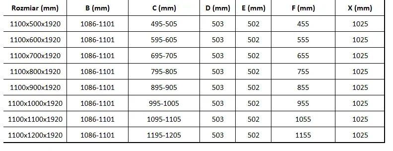 Mexen Lima sprchovací kút 110x90cm, 6mm sklo, chrómový profil - číre sklo + Slim sprchová vanička - 856-110-090-00-00-4010