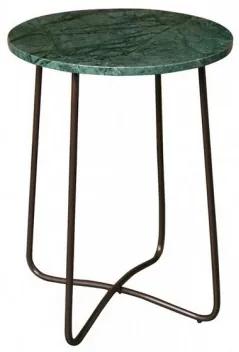 Odkládací stolek Emerald, bronz a zelený mramor Dutchbone 2300064