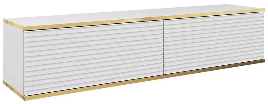 Skriňa RTV Oro 135 MDF biela