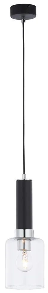 Jupiter 1867 - TU1 - Luster na lanku TULUZA 1xE27/60W/230V strieborná