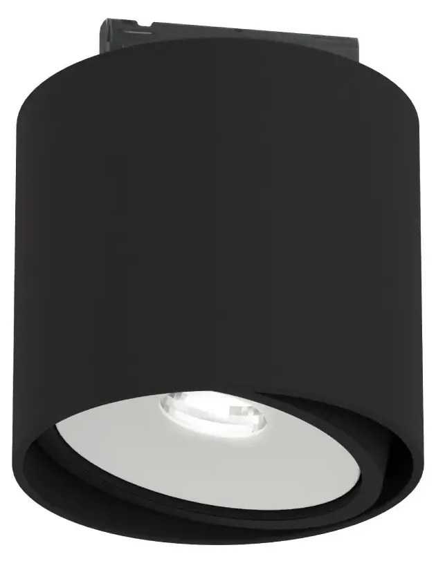 Moderné lištové svietidlo Neo Mobile Track čierna/biela