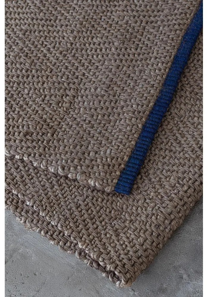 Hnedý jutový behúň 80x245 cm Notes – Mette Ditmer Denmark