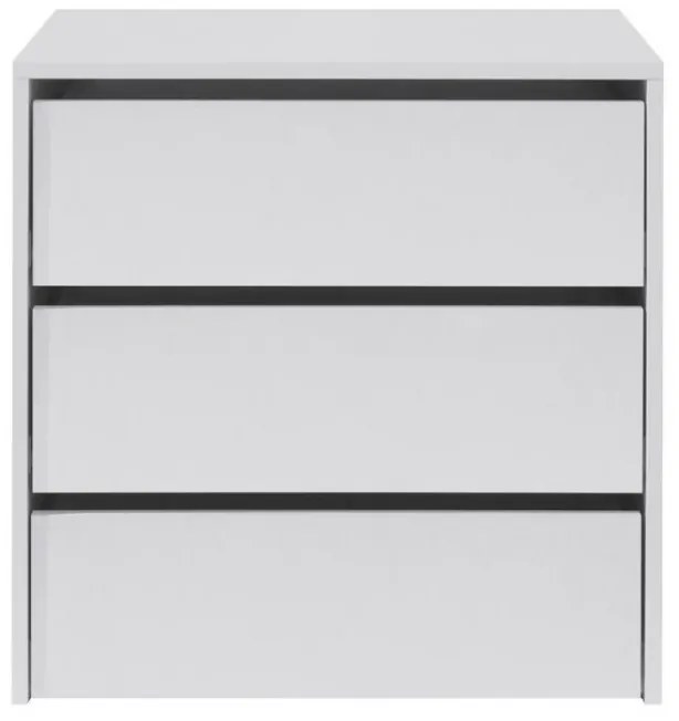 Šuplíky Duca 50, biela mat