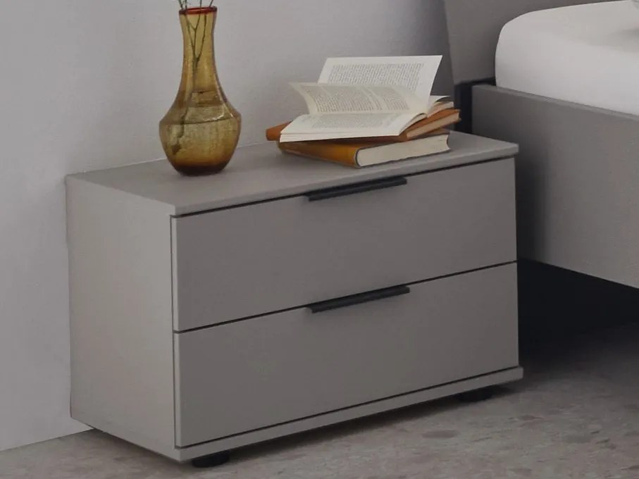 Set nočných stolíkov (2 ks) Tilburg, šedá sahara