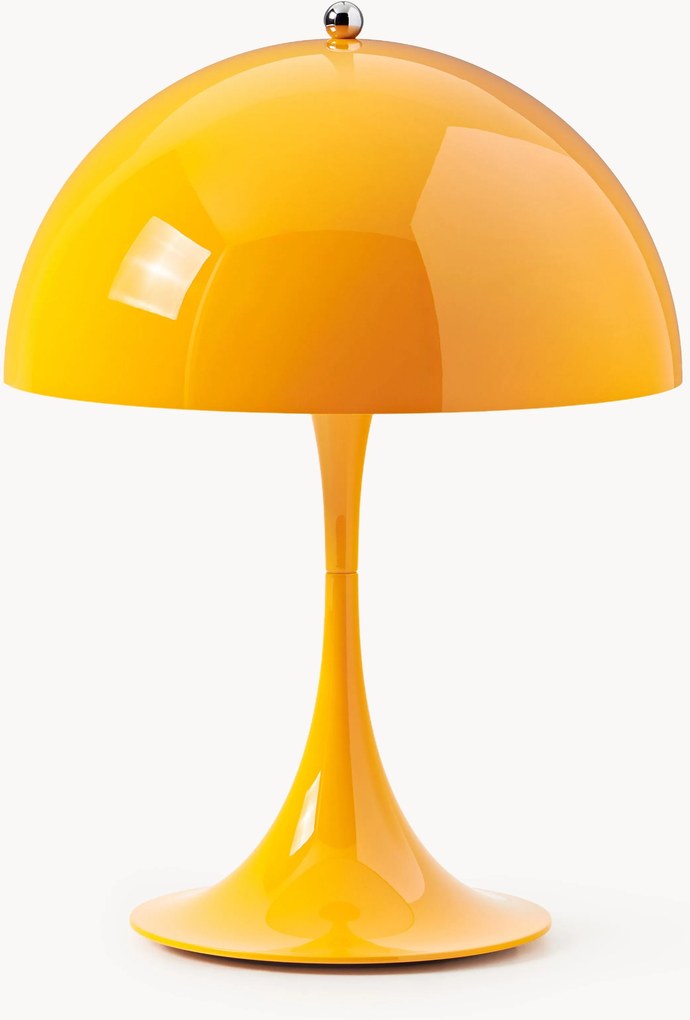 Prenosná stmievateľná stolová LED lampa Panthella 250, dizajn Verner Panton