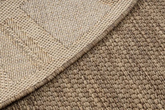 Koberec SIZAL FLOORLUX 20195 coffee / mais kruh