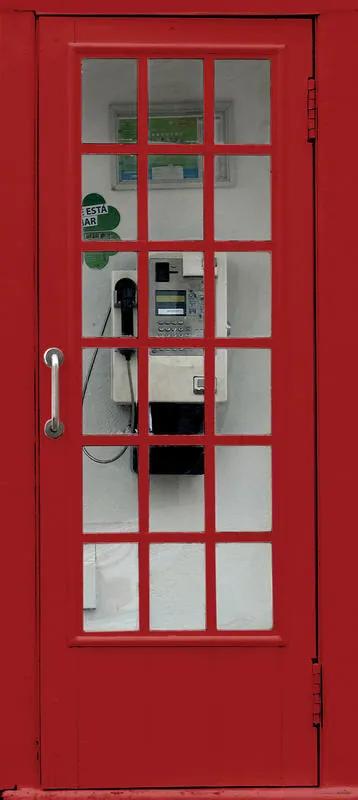 Fototapeta na dvere - Phone booth Vliesová tapeta