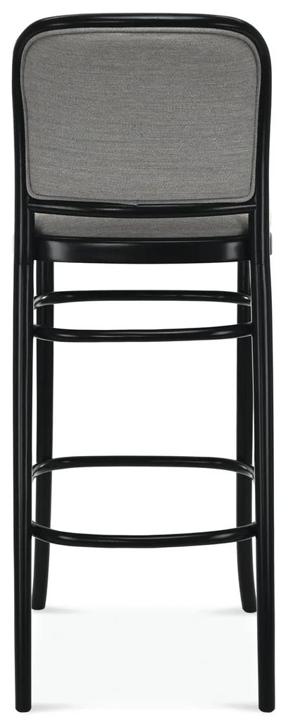 FAMEG BST-811 - barová stolička Farba dreva: buk štandard, Čalúnenie: koža L2