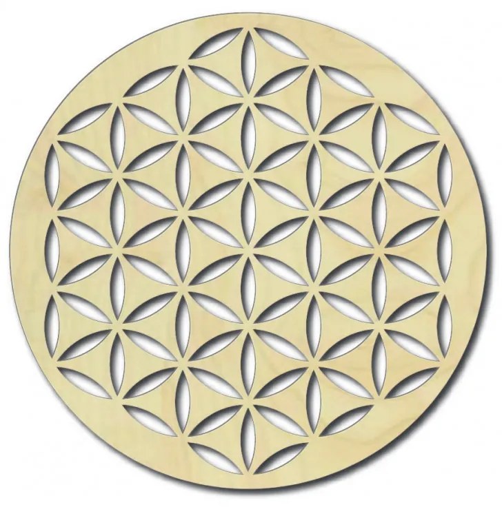 Drevená mandala na stenu I SENTOP PR0169
