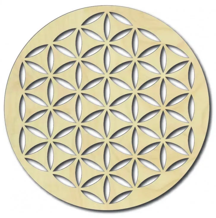 Drevená mandala na stenu I SENTOP PR0169