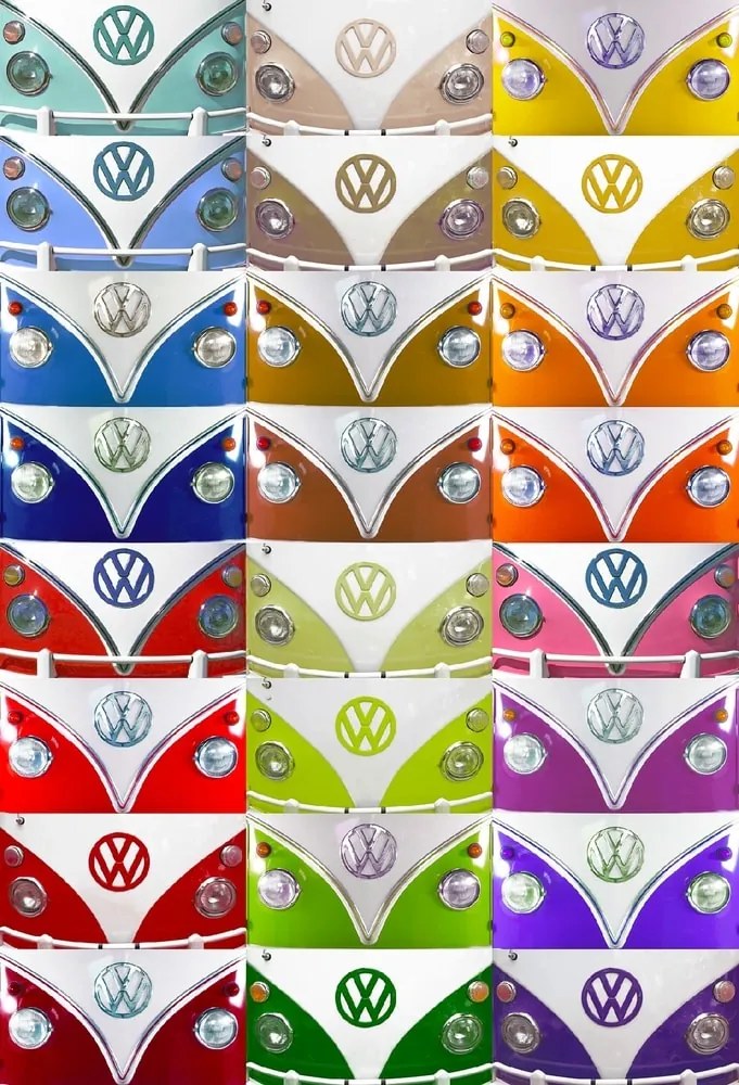 1Wall fototapeta Volkswagen čelné masky 158x232 cm