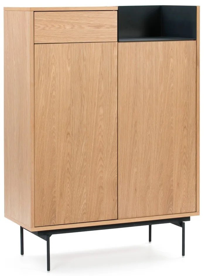 Svetlá hnedo-modrá skrinka Teulat Valley