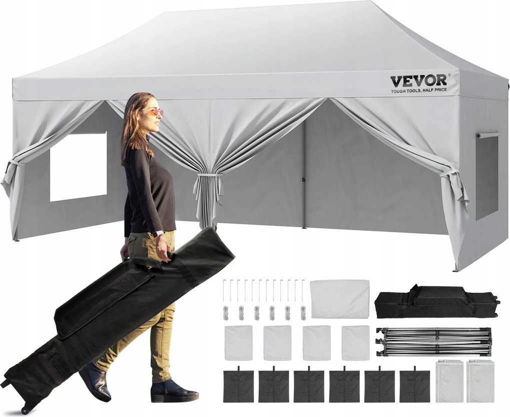 Pavilón 2 steny 3 x 6 x 3,2 m