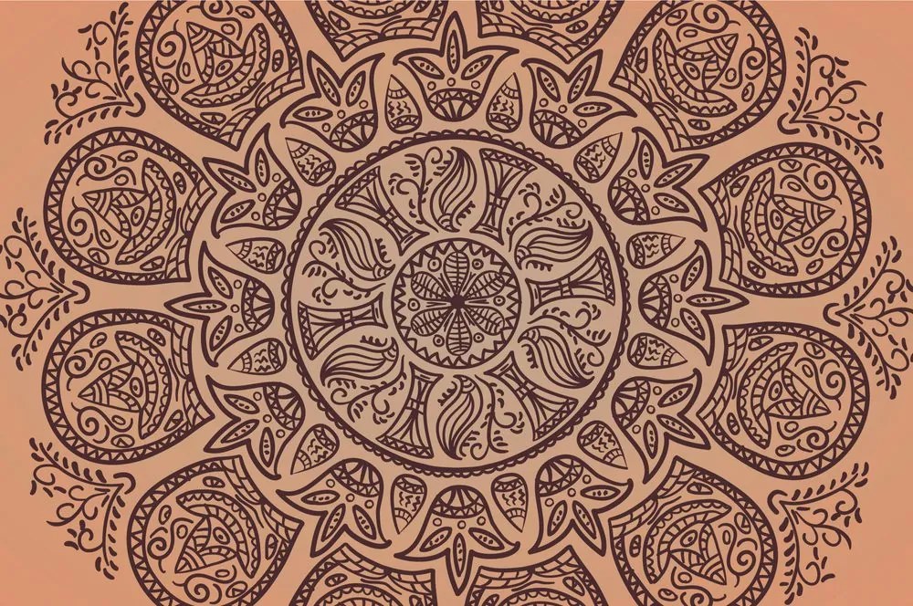 Tapeta kmeňová Mandala