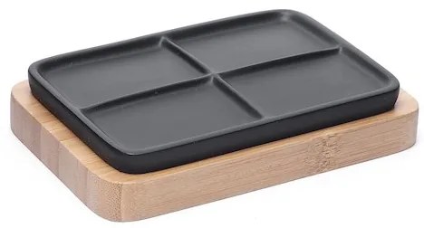 Mydelnička Optima Hombre čierna HOM39