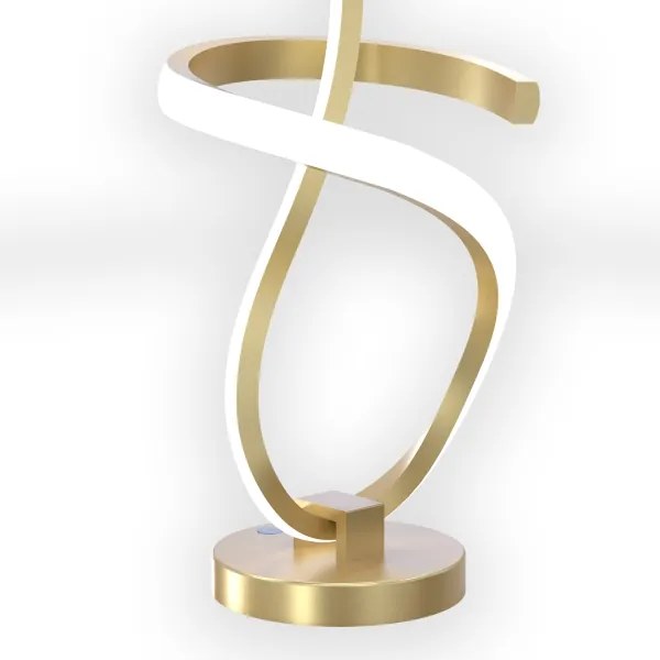 ONLI - LED Stolná lampa KIRA LED/12W/230V 4000K 38,5 cm zlatá