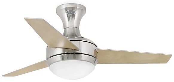 Stropný ventilátor s osvetlením Faro MINI UFO 33455 sivá/javor + záruka 3 roky ZADARMO