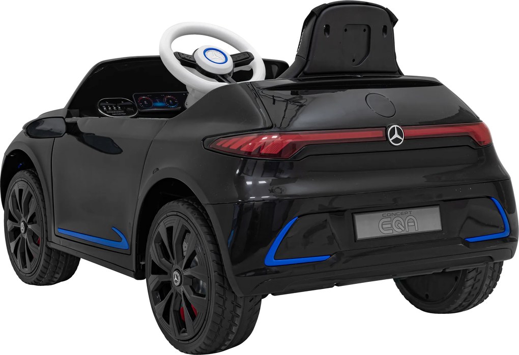 Ramiz Elektrické auto Mercedes Benz AMG EQA pre deti čierne