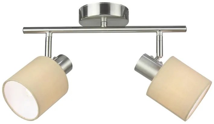 Rabalux NATINA stropné bodové svietidlo max. 2x25W | E14 | IP20 - chróm