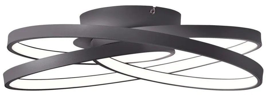 Brilliant - LED Stropné svietidlo LABYRINTH LED/40W/230V pr. 39,5 cm čierna