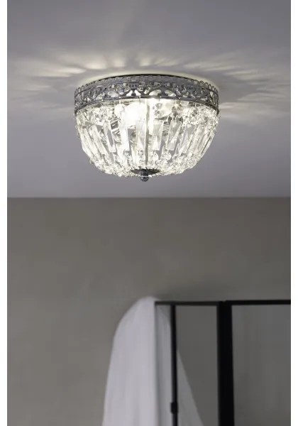 Markslöjd 108599 - Stropné svietidlo ETIENNE 2xE14/40W/230V lesklý chróm