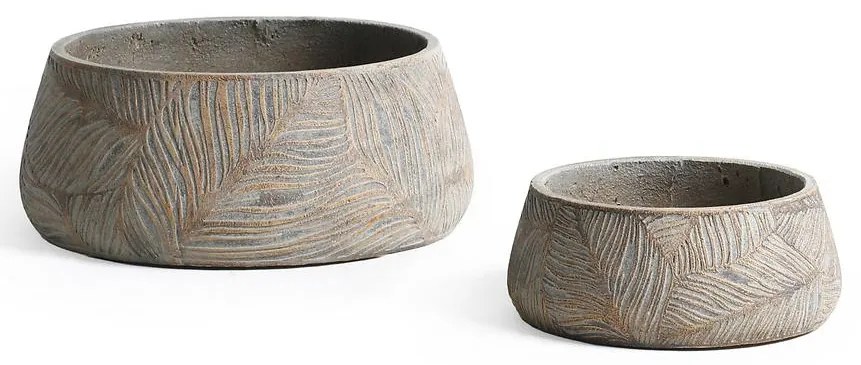 Kvetináč 101786 hnedý 35x14h cm