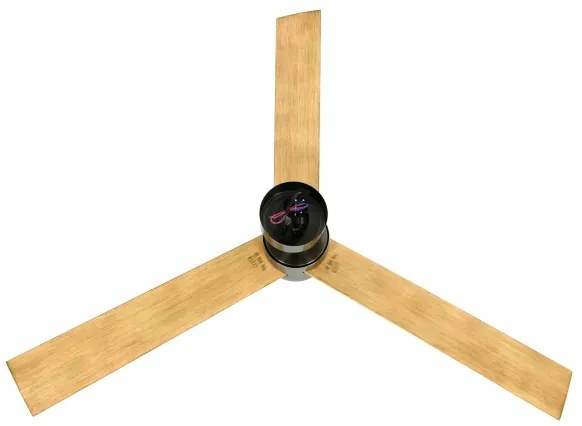 Lucci air 21610449-LED Stmievateľný ventilátor CLIMATE 1xGX53/12W/230Vhnedá/chróm