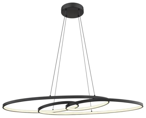 Globo 67177-40 - LED luster SPIRA LED/39W/230V, 2700/4000/6500K